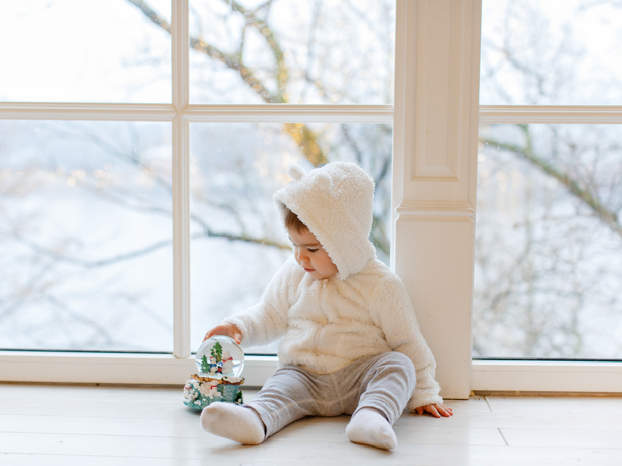 انتخاب لباس زمستانی نوزاد مخصوص خانه